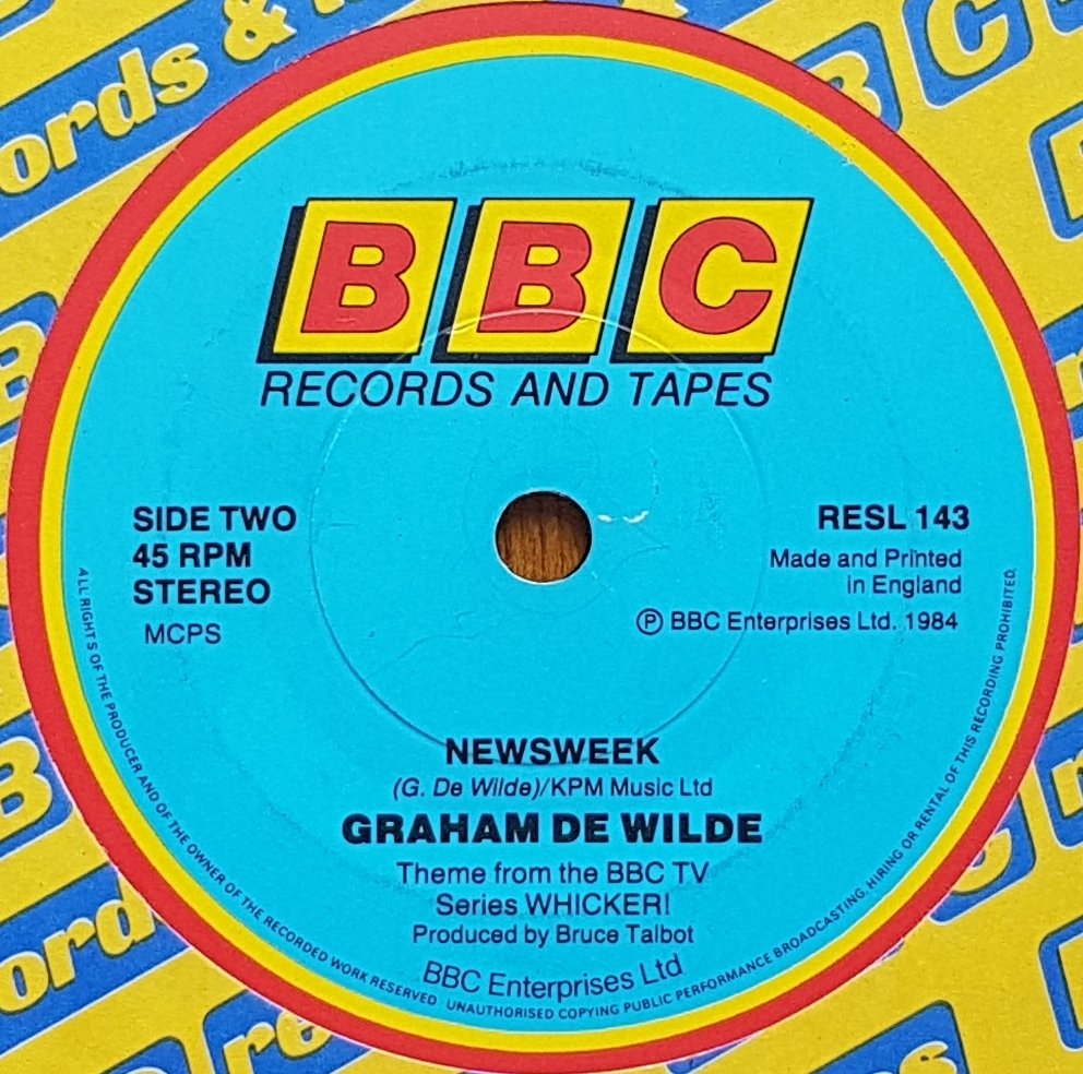 RESL 143 Threshold (Whicker's World) Graham De Wilde from the BBC records and Tapes library Label
